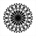 Vector element uniique shape design mandala design Royalty Free Stock Photo