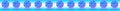 Vector blue purple Christmas stars with shadows on bottom, below on blue white background, as a bar, banner, border, etc.,