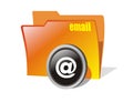 Vector email folder