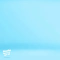 Vector Empty pastel blue color studio room background ,Template Royalty Free Stock Photo