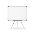 Vector empty whiteboard