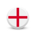 England Flag Vector Royalty Free Stock Photo