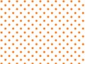 Vector Eps8 White Background with Orange Polka Do