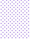 Vector Eps8 White Background with Purple Polka Dot