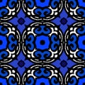 Vector ethnic pattern with Turkish motifs