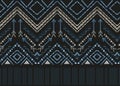 Vector ethnic seamless tribal boho pattern Royalty Free Stock Photo