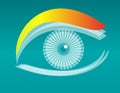 Vector eye design