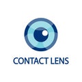Vector Eye Logo Royalty Free Stock Photo