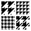 Vector Fabric Patterns Royalty Free Stock Photo