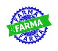 FARMA Bicolor Rosette Unclean Seal