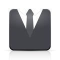 Vector fathers day app icon.