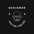 VECTOR FIGHTER LOGO CONCEPT PERFECT FOR DESIGNER