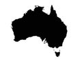 Australia map - the Commonwealth of Australia