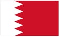 Bahrain flag - banner, Asia, country