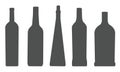 Bottles silhouette