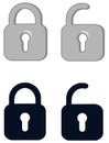 Lock icons collection