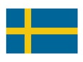 Swedish flag - Kingdom of Sweden