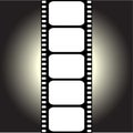 Vector filmstrip Royalty Free Stock Photo