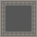 Vector fine floral square frame. Decorative element for invitations and cards. Border element Royalty Free Stock Photo