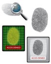 Vector fingerprint and biometrics