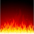 Vector fire background