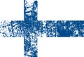 Vector flag of Finlnland in oficcial color, proportion correctly. Vector illustration for Finland National Day. Finland