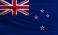 Vector flag of New Zealand Royalty Free Stock Photo