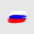 Vector flag of Russia. Vector illustration for Russian Federation National Day.