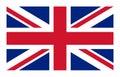 Vector flag of the United Kingdom standard