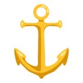 Vector Flat Anchor Icon