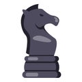 Vector Flat Chess Knight Icon