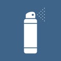 Vector flat colorful bright illustration icon of deodorant