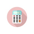 Vector flat design icon Calculator