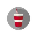 Flat design Red Drink