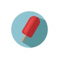 Flat design Ice Lolly Royalty Free Stock Photo