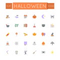 Vector Flat Halloween Icons