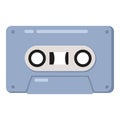 Vector Flat Icon - Audio Cassette Royalty Free Stock Photo