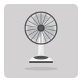 Vector of flat icon, electric fan