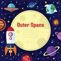 Vector Flat Outer Space Elements