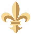 Vector Fleur De Lis Flower