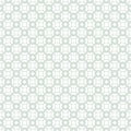 Vector floral geometric seamless pattern. Subtle light green and white ornament Royalty Free Stock Photo