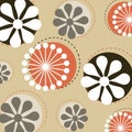 Vector floral pattern