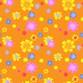 Vector floral pattern