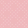 Vector floral seamless pattern. Subtle pink and white minimal geometric texture Royalty Free Stock Photo