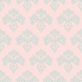 Vector floral seamless pattern Royalty Free Stock Photo