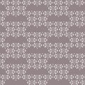 Vector Floral Triangles on Cocoa Brown seamless pattern background.