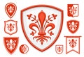 Vector Florence Emblem Set
