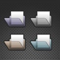 Vector folder icons