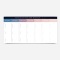 Food planner template