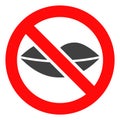 Vector Forbidden Kiss Icon